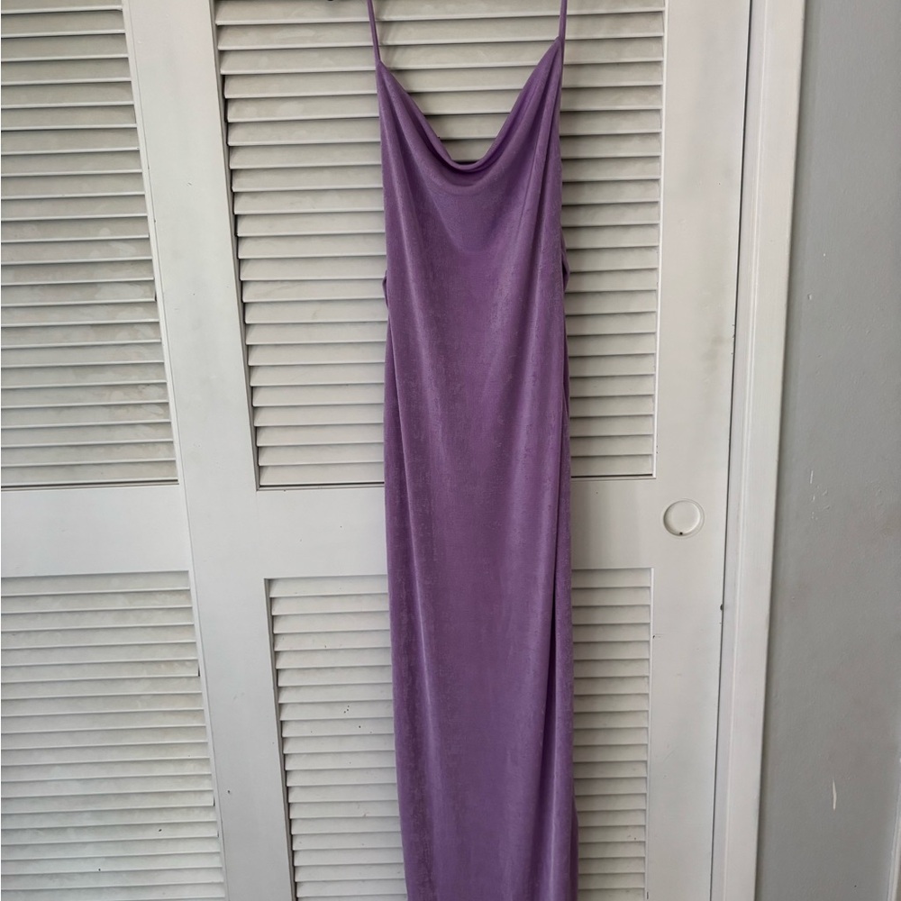 New Lucy in the sky open back dress